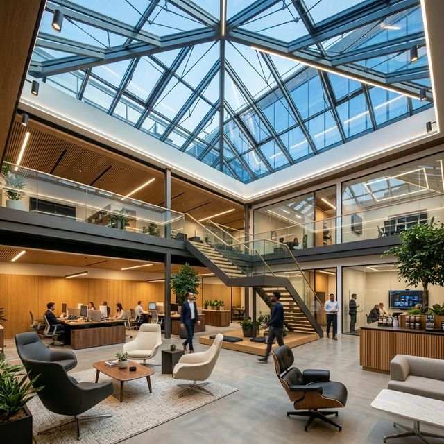 Modern office interior design